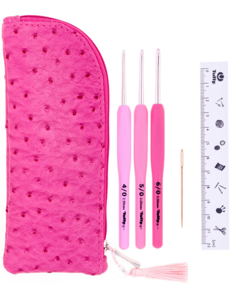 Set van 3 Etimo Rose Tulip haaknaalden