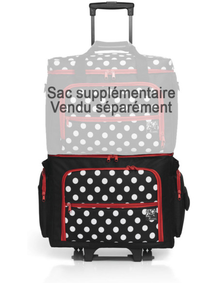 Trolleykoffer voor naaimachine - Polka Dots