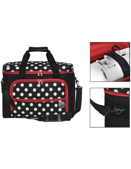 Prym tas voor naaimachine - Polka Dots