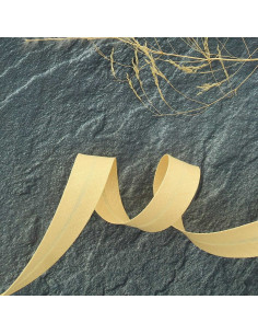 Biasband van polycotton - Dune