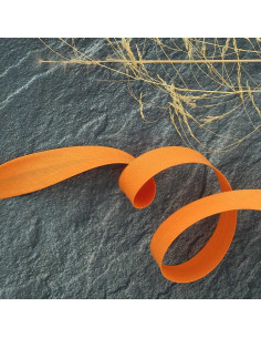 Biasband van polycotton - Oranje