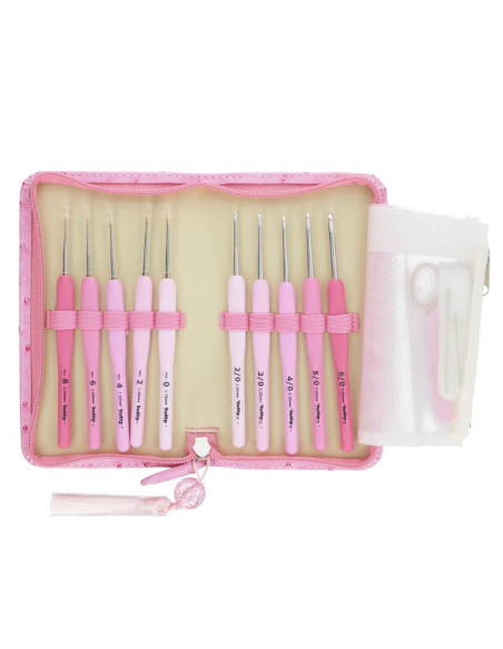 Etimo Rose Lace Tulip haaknaaldenset
