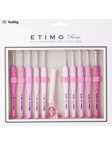Etimo Rose Lace Tulip haaknaaldenset