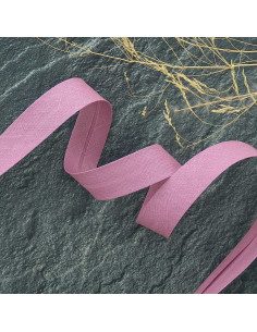 Biasband van polycotton - Lila