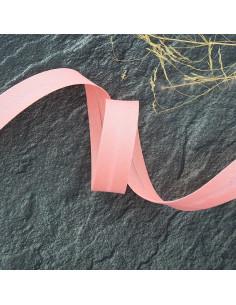 Biasband van polycotton - Meloen