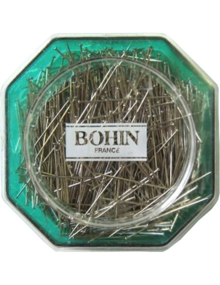 Doos van 50 gr extra fijne spelden Bohin
