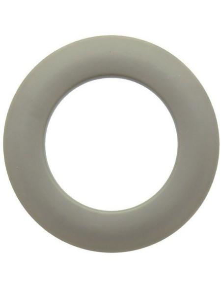 Set van 8 gordijnringen Ø44 mm - Mat - Linnen