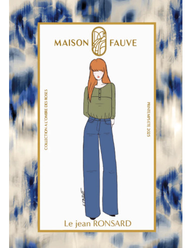 Jean Ronsard patroon - Maison Fauve