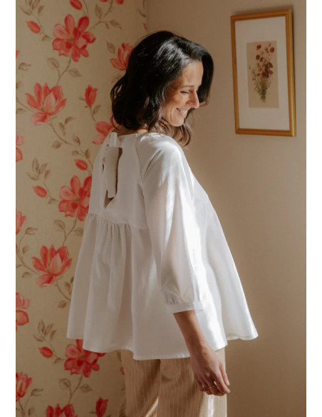 Hespéride blouse patroon - Maison Fauve