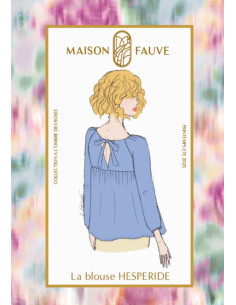 Hespéride blouse patroon - Maison Fauve 2