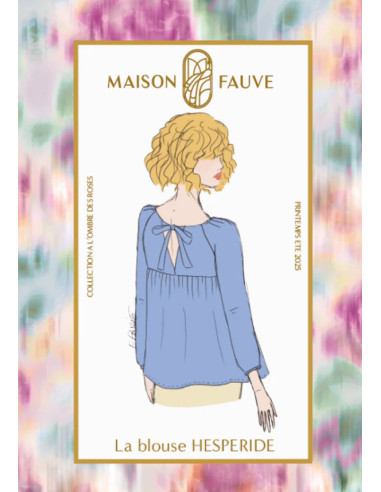Hespéride blouse patroon - Maison Fauve