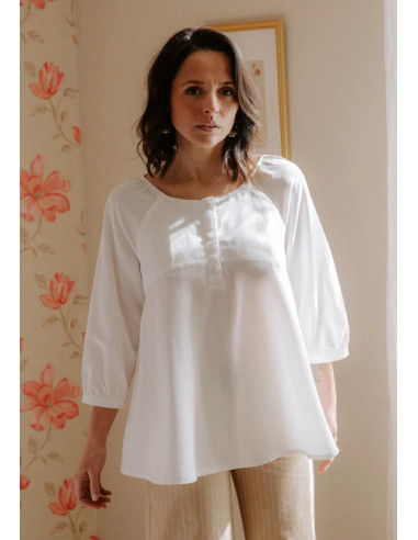 Hespéride blouse patroon - Maison Fauve