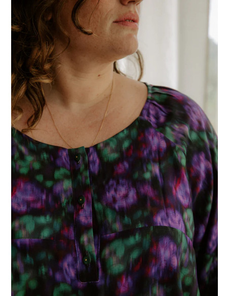 Hespéride blouse patroon - Maison Fauve