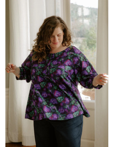 Hespéride blouse patroon - Maison Fauve