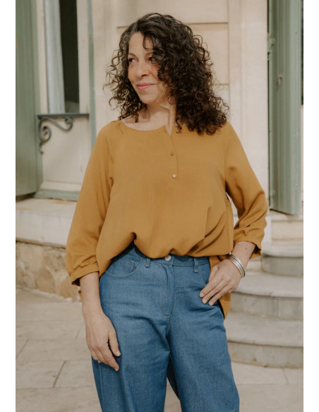 Hespéride blouse patroon - Maison Fauve