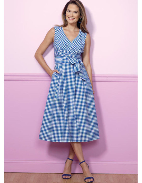 Jurk- en riempatroon - Butterick 6446