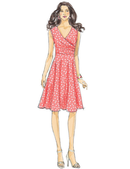 Jurk- en riempatroon - Butterick 6446