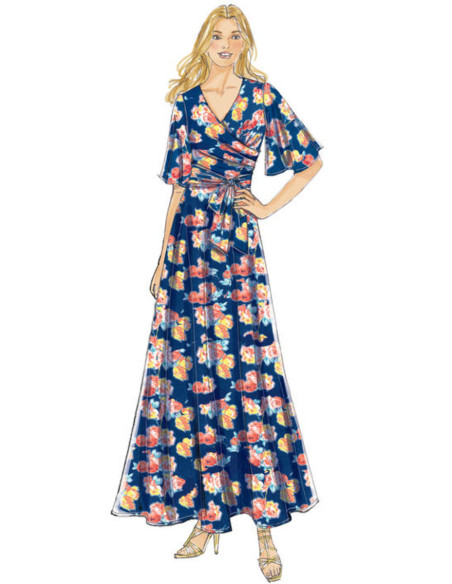Jurk- en riempatroon - Butterick 6446
