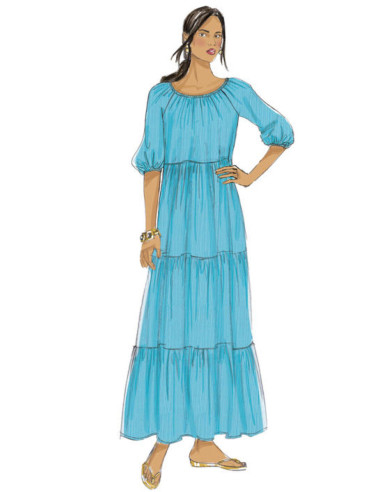 Jurkpatroon - Butterick 6451