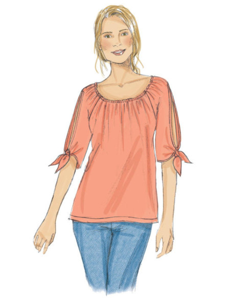 Bovenstuk patroon - Butterick 6455