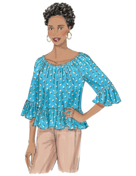 Bovenstuk patroon - Butterick 6455