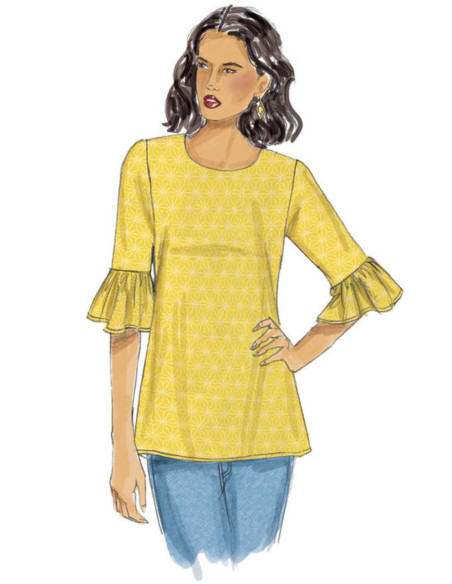Bovenstuk patroon - Butterick 6456