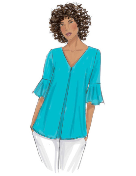 Bovenstuk patroon - Butterick 6456