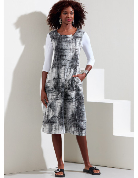 Jurk- en top patroon - Vogue 1860