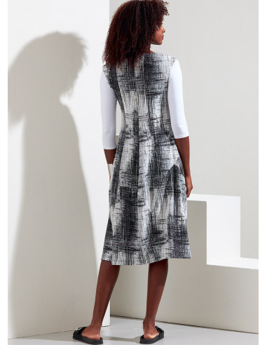 Jurk- en top patroon - Vogue 1860