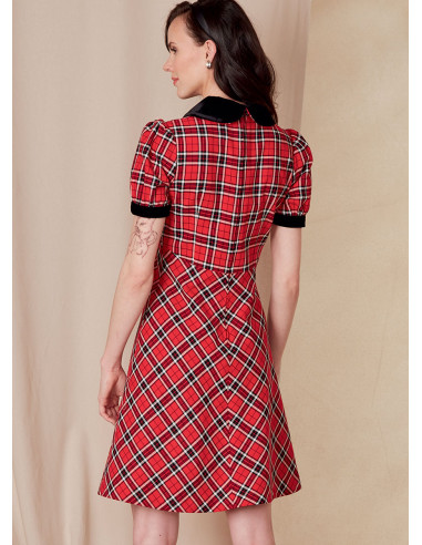 Jurkpatroon - Vogue 1822