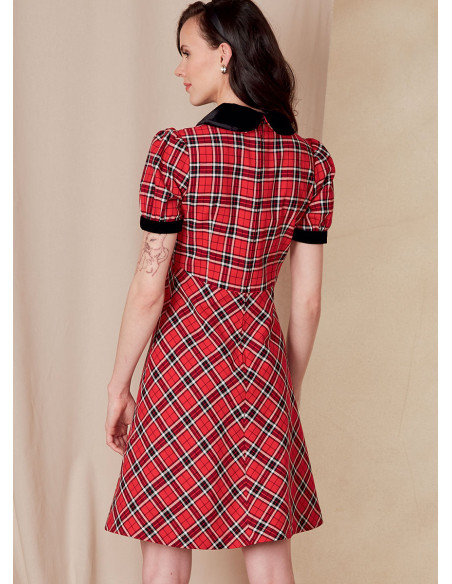 Jurkpatroon - Vogue 1822
