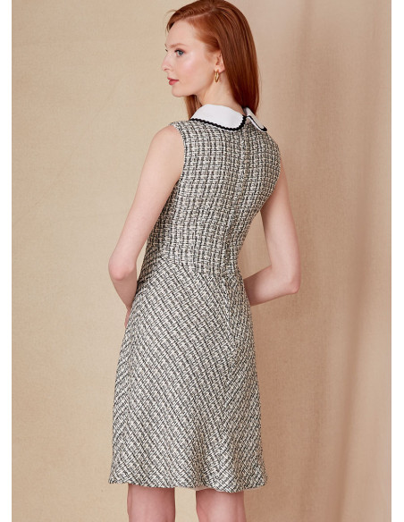 Jurkpatroon - Vogue 1822