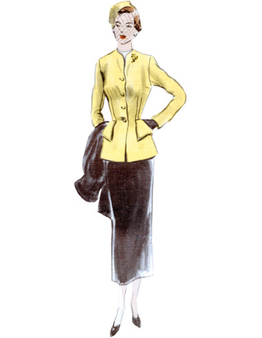 Kleermakerspatroon en jas - Vogue 1932