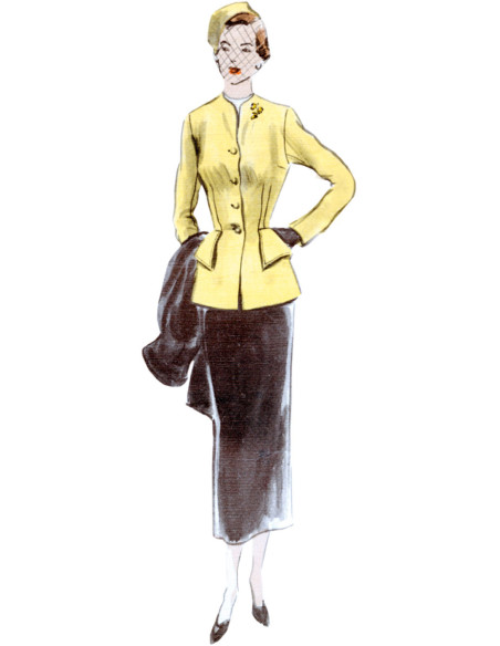 Kleermakerspatroon en jas - Vogue 1932