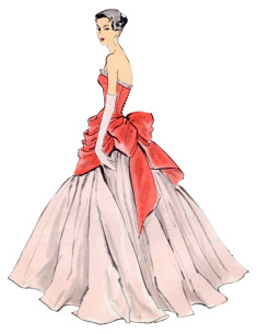 Jurk- en lijfjespatroon - Vogue 1931