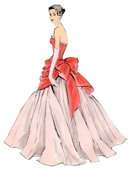 Jurk- en lijfjespatroon - Vogue 1931