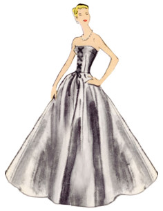Jurk- en lijfjespatroon - Vogue 1931 2