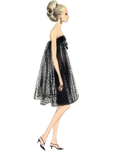 Jurkpatroon - Vogue 1885