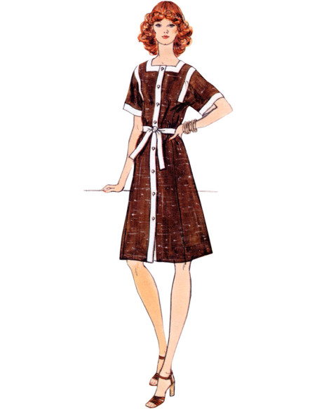 Jurkpatroon - Vogue 1948