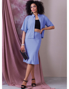 Patroon van blouses en rokken - Vogue 1944 2