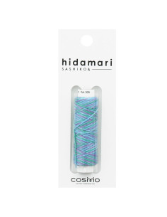 Sashiko garen meerkleurig hidamari Lecien Cosmo 30 m