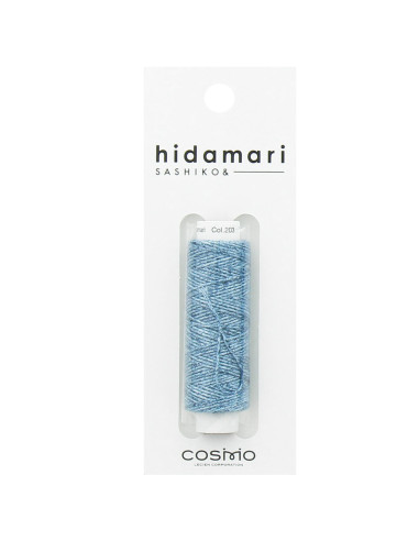 Fil sashiko mélangé hidamari Lecien Cosmo 30 m