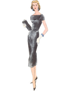 Vintage jurkpatroon - Vogue 1979 2