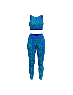 Lycra badpakstof - Groene Swag 2