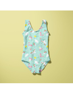 Lycra badpakstof - Magnifik blauw 2