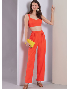 Top, rok en broek patroon - Vogue 1961 2