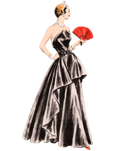 Vintage jurkpatroon - Vogue 1963