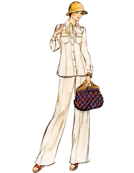 Vintage jurkpatroon - Vogue 1966
