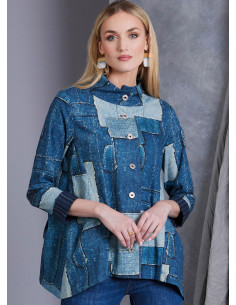 Patroon voor gilet en jas - Vogue 1970 2