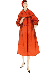 Mantelpatroon - Vogue 1977
